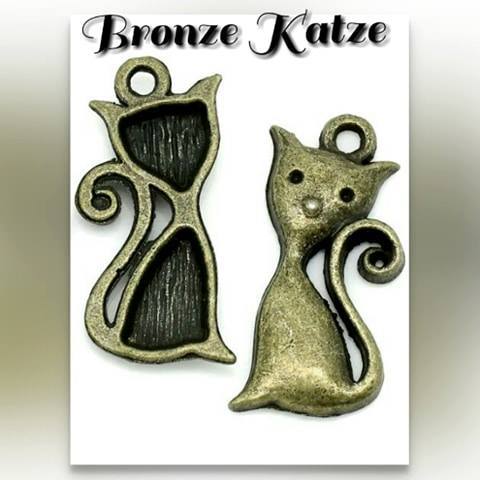 Katze Bronze