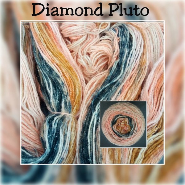Sockenwollunikat "Pluto Diamond"